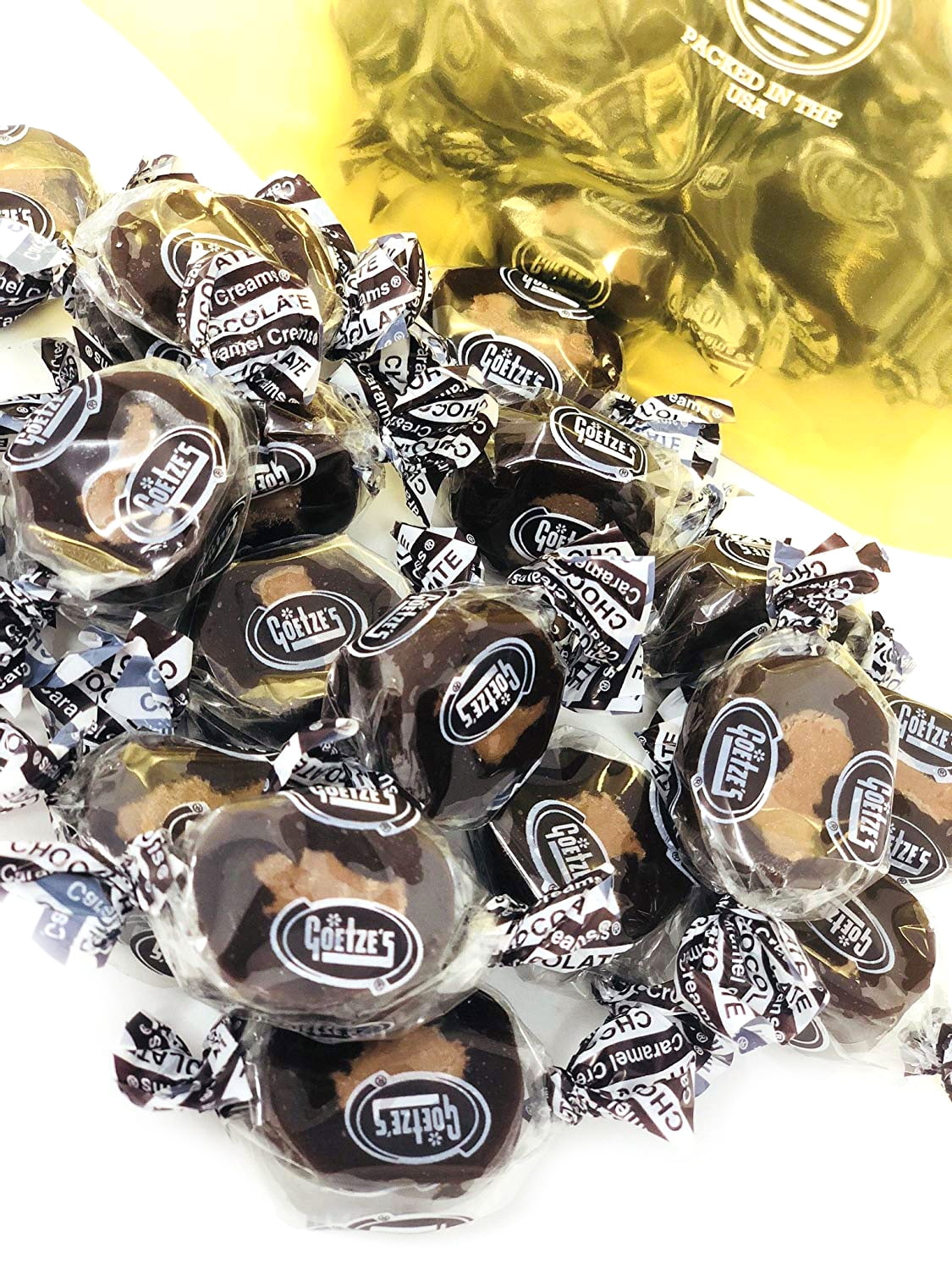 Double Chocolate Caramel Creams 3 pounds chewy chocolate caramel