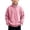 Pink, variant on SERTGUTR Boys Waffle Knit Pullover Half Zip Stand Collar Long Sleeve Ribbed Cuffs Solid Color Casual Top Everyday School Fall Winter Pullover