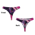 thumbnail image 3 of Fotbe Watercolor Painting White Horse Tanga Sin Costuras para Mujer con Estampado – Panties Invisibles, Transpirables y Cómodos para Uso Diario-Large, 3 of 6