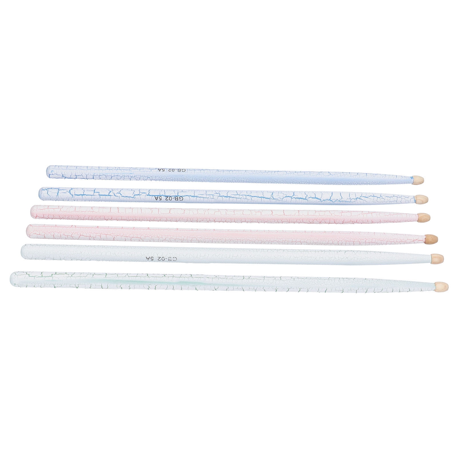 6Pcs Slade Drum Sticks 5A Walnut Drumstick Lithosporic Texture Percussion Accessories