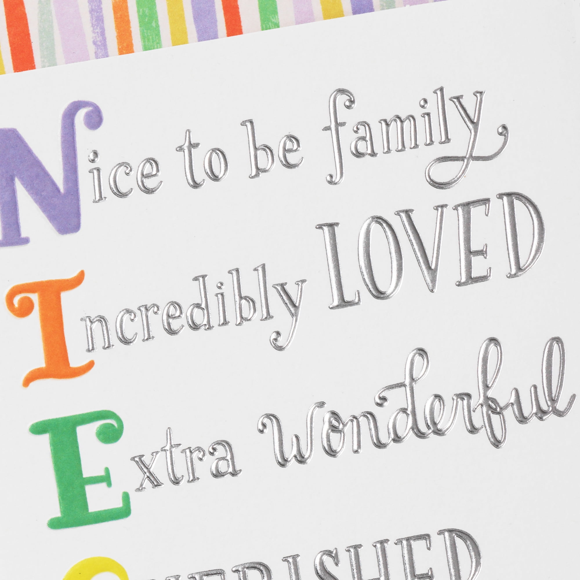 Hallmark Birthday Card for Niece (Cherished and Incredibly Loved)
