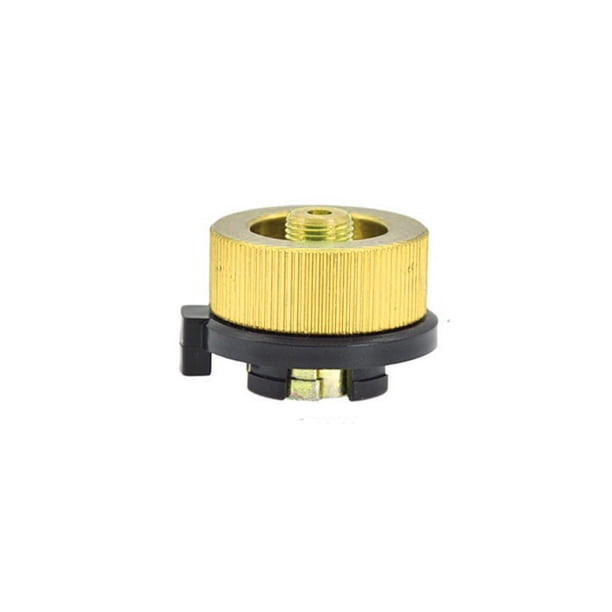 Naiovety Manguera de propano NERIES adaptador de estufa portátil de servicio prolongado instalación práctica convertidor eficiente de seguridad unión Estufas de camping hilo fino dorado Naiovety OD003158-01