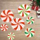 thumbnail image 5 of 12 pegatinas de pared con forma redonda de caramelo, autoadhesivas, para suelo, ventana, decoración de fiesta de Navidad, 5 of 5