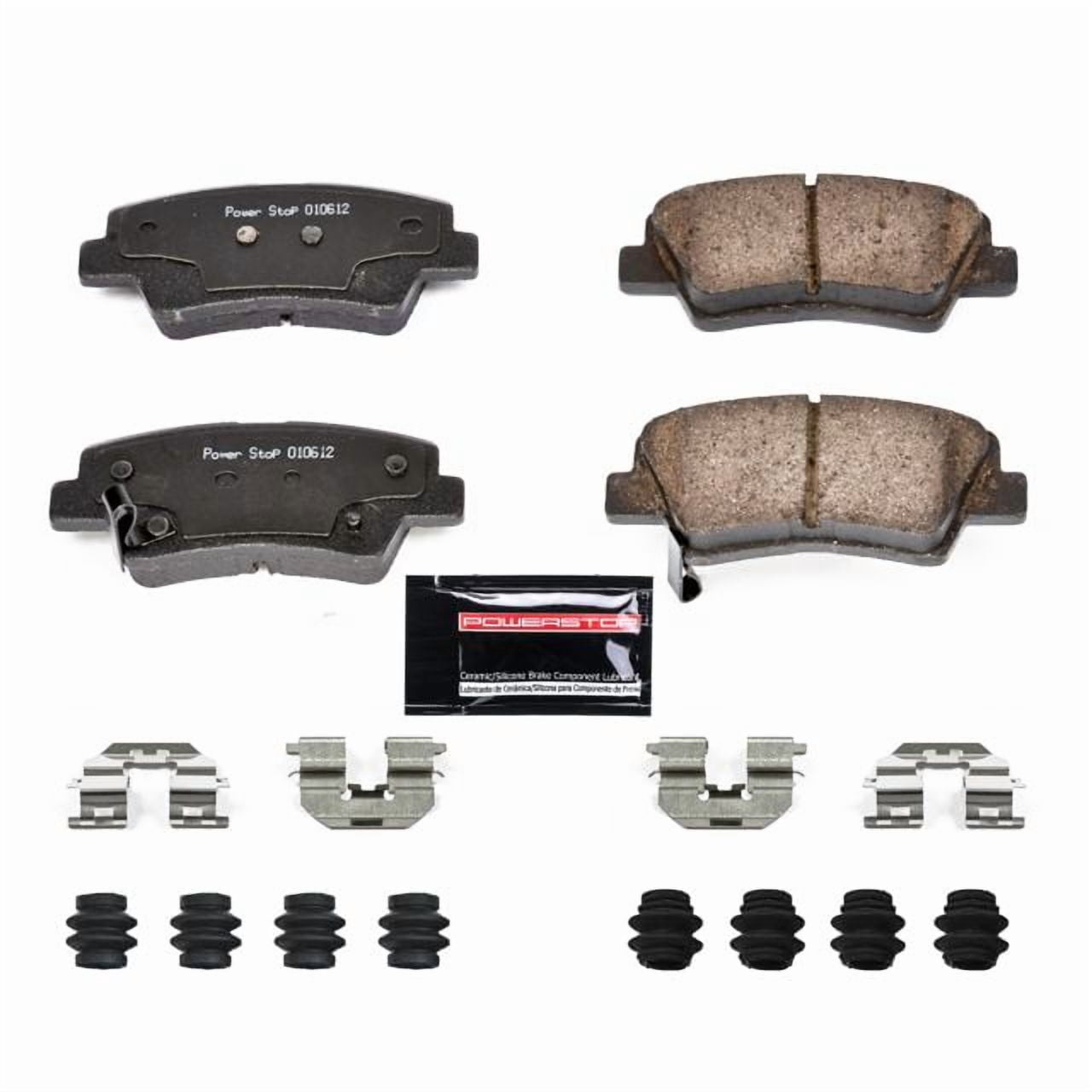 Power Stop Rear Z23 Evolution Carbon-Fiber Ceramic Brake Pads Z23-1313 Fits select: 2012-2020 HYUNDAI ELANTRA, 2013-2019 KIA OPTIMA