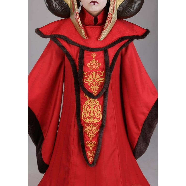 Deluxe Girl's Star Wars Queen Amidala Costume | Star Wars Costumes | Kids | Girls | S | Black/Brown/Red | FUN Costumes