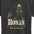 thumbnail image 3 of Disney Wish - Rosas Wish You Were Here - Women's Short Sleeve Graphic T-Shirt, 3 of 5