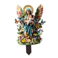 thumbnail image 2 of 2d Plague Garden Stake Multifuncional Día de la madre Regalos fáciles de usar Pistes de patio decorativos para el patio del porche, valla del césped Estilo B, 2 of 8