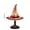 Red, variant on Witch Hat LED Table Lamp, Purple Stained Glass Gothic Night Light, USB Powered Resin Base, for Bedroom Party Indoor Mood Lighting Virelaxpo