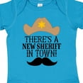 thumbnail image 4 of Inktastic New Sheriff in Town Boys Boys Baby Bodysuit, 4 of 5