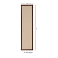 thumbnail image 6 of Linon Athena 2.6ft x 12ft Natural & Brown Runner, 6 of 6