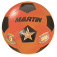 thumbnail image 1 of Ballon de Soccer en Caoutchouc - Taille 4 - Orange, 1 of 1