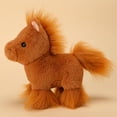 thumbnail image 6 of Horse Plush Stuffed Animal Cute Pony Plush-Playtime and More-Fun Colorful Friends- Friendly Design-7.9in, 6 of 6