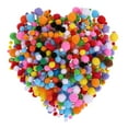 thumbnail image 5 of 240 Pieces Pom Poms Balls Craft Pompoms Soft Multicolor for Kids School Activities and Holiday Party Decor, 5 of 9