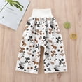 thumbnail image 2 of Boys Girls Waterproof Diaper Pants Training Cloth 3 In 1 Diaper Shorts Infants Bottoms, 2 of 4