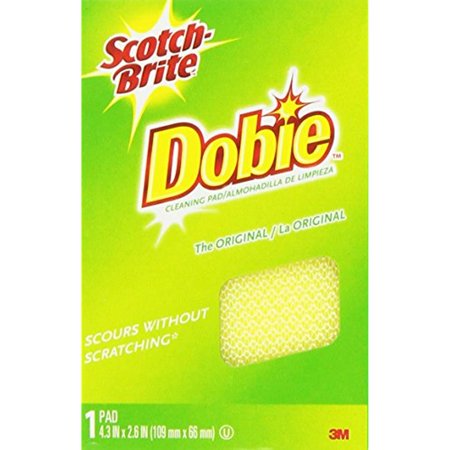 Scotch-Brite Cleaning Pads Dobie (6-Pack) [Packaging May Vary]