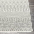 thumbnail image 5 of Livabliss Washable Rugs for Living Room, 7ft Round Lavadora Global Gray Round Area Rug, Bedroom Dining Room Home Decor Stain Resistant Carpet (6'7" x 6'7"), 5 of 8