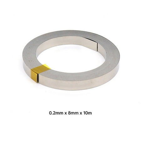 

10m nickel plating Strip Flexible Solder Spot for Battery Welding 0.1/0.15/0.2mm