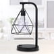 thumbnail image 1 of Luces Led Industriales Geométricas Negras Lámparas De Mesa De Noche Luces De Escritorio Luz De Cama Luces De Batería Laterales De Cama Cateissary HA025454-00, 1 of 5