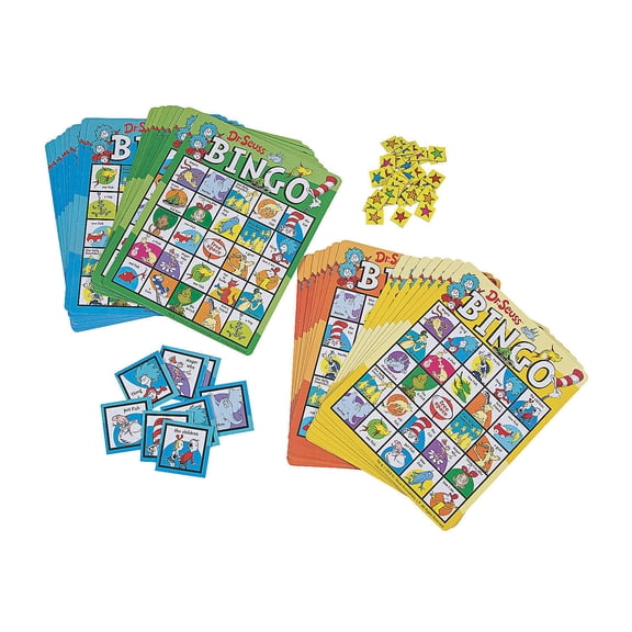 Dr Seuss Bingo - Party Favors - 656 Pieces