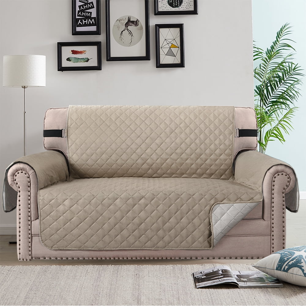 SHANNA Sofa Slipcover Reversible Quilted Sofa Cover, Water Resistant Couch Covers Furniture