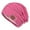 Pink, variant on Slouchy Beanie for Men and Women Cable Knit Hat Winter Warm Skull Cap Green