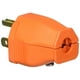 thumbnail image 2 of Enchufe de conexión a tierra naranja Leviton 3W101-OR de 2 polos y 3 hilos, 2 of 2