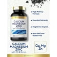 thumbnail image 4 of Calcium Magnesium Zinc with Vitamin D3 and Boron | 300 Caplets | Vegetarian, Non-GMO Supplement | by Carlyle, 4 of 8