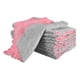 thumbnail image 1 of 12Pcs Paños de Cocina, Toallas de Terciopelo Coral de 8.6" Gris Rosa, 1 of 5