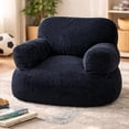 thumbnail image 1 of Puff Coprire Sillón Infantil 3 a 10 años Mundial Negro, 1 of 7