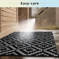 thumbnail image 4 of Alfombra de exterior Favoyard, 244 x 305 cm, impermeable y reversible, 4 of 6