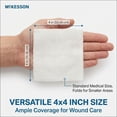 thumbnail image 7 of McKesson Woven Gauze Sponges, 12-Ply, Sterile - Cotton, 4 in x 4 in, 50 per Pack, 24 Packs, 1200 Total, 7 of 7