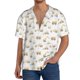 thumbnail image 1 of Balery Dump Truck Camisa Casual de Manga Corta con Botones para Hombre, Texturizada, Estilo Cubano, para Playa, Verano-X-Large, 1 of 5