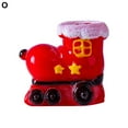 thumbnail image 4 of YAOMOBB Long-lasting Christmas Ornament Add Holiday Cheer with 2Pcs Christmas Bear Ornament Mini Cartoon Santa Claus Snowman Tree Gift Box Solid Resin Desktop Decorations, 4 of 7