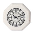 thumbnail image 2 of Reloj en miniatura Zulema Adornos para muebles Blanco, 2 of 7