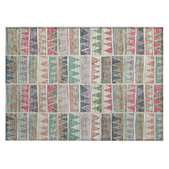 Dalyn Rugs Machine Washable Indoor/Outdoor Chantille ACN2205 Salmon 1'8" x 2'6" Rug