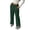Dark Green@GC@, variant on CONZONE Kids Boys Uniform Sweatpants Wide Leg Casual Pants for Child Elastic Waist Drawstring Side Slit Athletic Jogger Trousers with Pockets