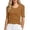A-Coffee21, variant on XIAONU Women's V Neck Elbow Sleeve T Shirt Solid Fitted Casual Basic Layering Daily Wear Tops