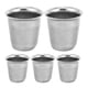 thumbnail image 2 of 5 tazas de acero inoxidable para comunión, copa de vino para iglesia, taza de agua bendita para ceremonias, taza compacta para beber para decoraciones para bodas y fiestas, 2 of 6
