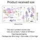 thumbnail image 4 of Calcomanías de pared de flores, enredaderas colgantes moradas, pegatinas de pared florales para niñas, dormitorio, guardería, decoración para las paredes del salón, 4 of 5
