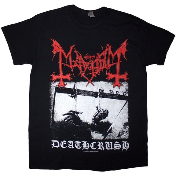 Mayhem Unisex T-Shirt Deathcrush (Black)