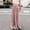 Pink, variant on Womens Fashion High Waist Fold Soild Vintage Loose Beach Wrap Maxi Long Skirt Skirts for Women Skirts for Women Trendy Pink
