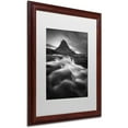thumbnail image 2 of Trademark Fine Art "Kirkjufell" Canvas Art by Mathieu Rivrin, White Matte, Wood Frame, 2 of 4