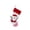 Multicolor1005, variant on Tuvgenk Christmas Stocking with Santa Claus Design, 17.7x10.6 in Multicolor Cloth Hanging Decor for Fireplace Mantel Display