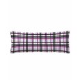 thumbnail image 2 of Purple Black Plaid Body Pillow Cover, Pillowcase Protectors with Zipper, Breathable Decorative Throw Pillow Case Cover, Farmhouse Purple Black Checkered Pillow Shams for Couch Sofa 20x54Inch, 2 of 8