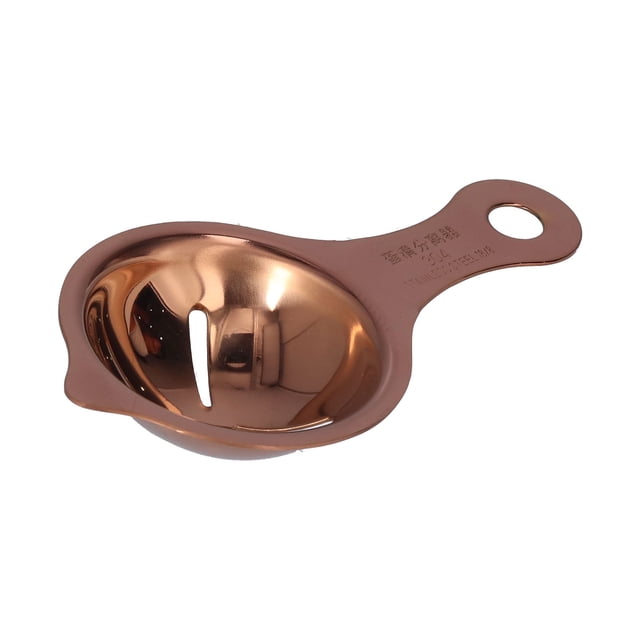 Egg Separator Quick Separation, Material, Hanging Hole Design for Easy Storage, Pointed Mouth Design for Convenient Separation, Exquisite Workmanship, Stainless Steel,
