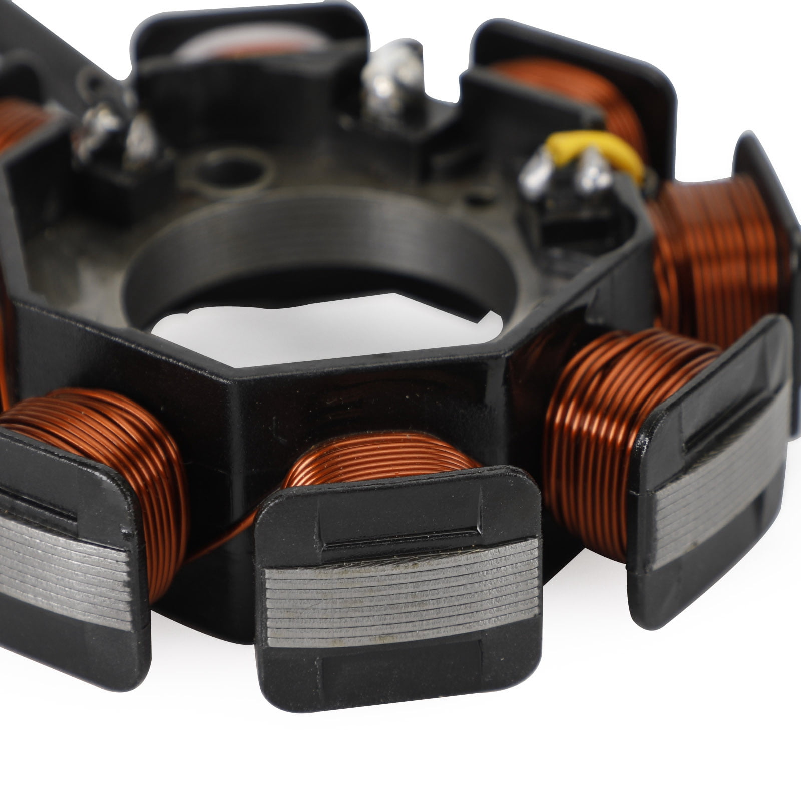 Bobine Magnéto Stator Kit De Rotor Intérieur De Moto, Bobine Magnétique De Stator D'allumage Pour CG125M CGM CGN XF125 Pour 125cc CG 125 En 7 1/2 Pôles (démarrage Par Coup