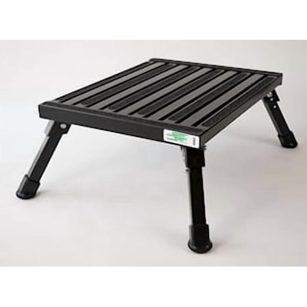 Safety Step F-08C Folding Step, Large 15" x 19" Platform, 8" High