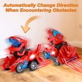 thumbnail image 2 of Juguete transformador de dinosaurio para niños de 2 a 4 años: Coche interactivo con luces y música | Juguetes transformadores perfectos para niños de 4 a 6 años, 2 of 7