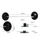 thumbnail image 2 of 4 Uds Mini Serrures Porte De Rfrigrateur Scurit Enfant Serrure Adhsive Forte Pour Rfrigrateur Armoire Tiroir Outils Serrure De La Porte, Fentre, 2 of 5