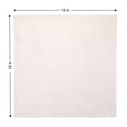 thumbnail image 6 of REGALWOVEN 6 Pack Cloth Napkins, Polyester Washable and Reusable Table Dinner Napkins for Restaurant, Weddings, and Parties Beige 18x18inch, 6 of 6